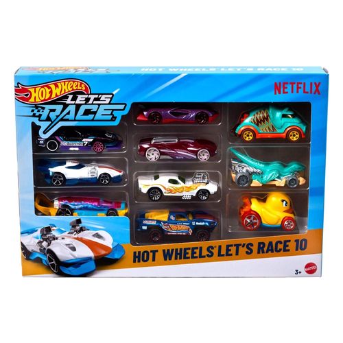 Hot Wheels Lets Race Sorpresa - 10 Pzas