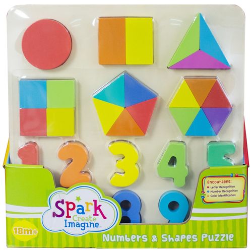 Juego Spark Create Imagine de números y mandalas de mandera