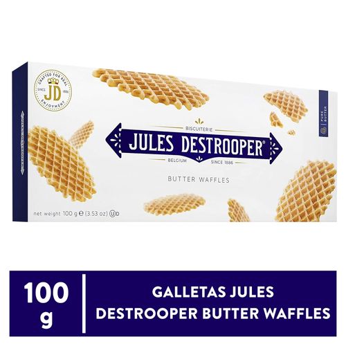 Galletas Dulces Jules Destrooper Galleta Jules Destrooper Waffles 100g