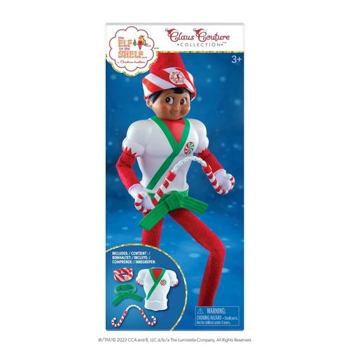Juguete Elf On The Shelf Claus Couture Set De Karate