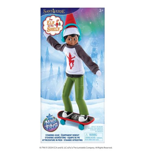 Set Patinador Elf On The Shelf Magifreez Truco Ollie