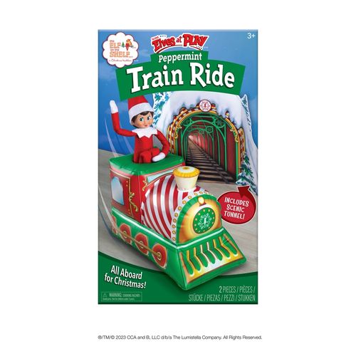 Adorno Navideño the Elf On The Shelf Paseo En Tren - 3 Pzas