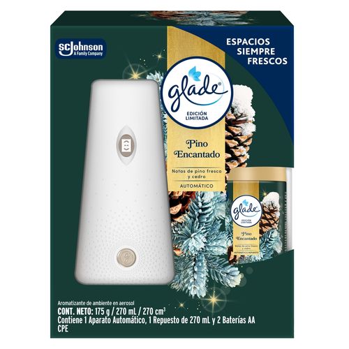 Aromatizante Glade Edicion Limitada Automatico Aparato Pino encantado - 175 g
