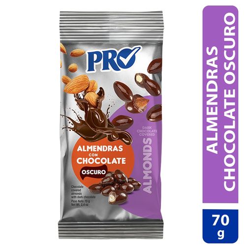 Semilla Pro almendra chocolate oscuro -70 g