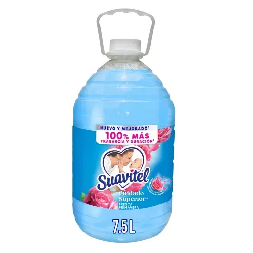 Suavizante de Telas Suavitel Cuidado Superior Fresca Primavera - 7.5 L