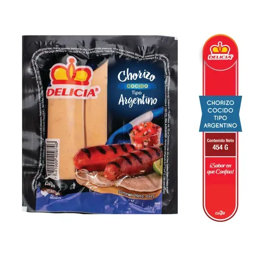 Chorizo Cocido Delicia Tipo Argentino - 454 g