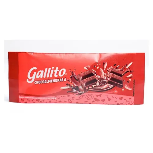 Chocolate Gallito almendras - 100 g