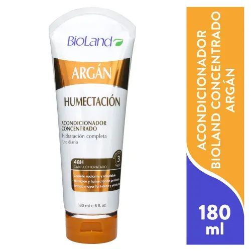 Acondicionador Concentrado Bioland Argán Humectación - 180 ml