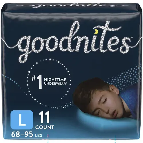 Ropa Interior Desechable Goodnites Niño Talla L - 11 Unidades