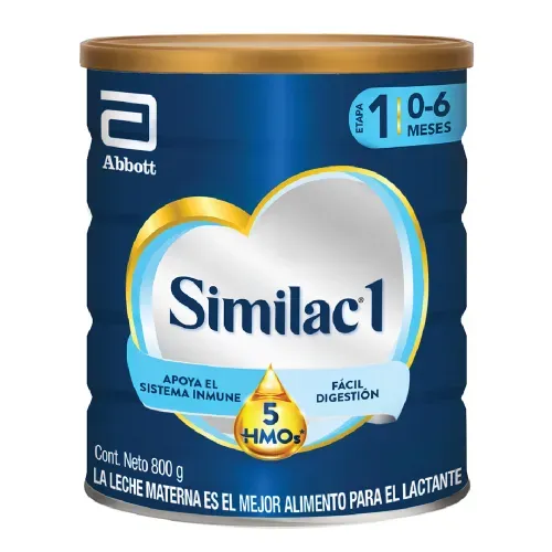 Fórmula Similac 1 Hmo 5 Apoya El Sistema Inmune - 800 g