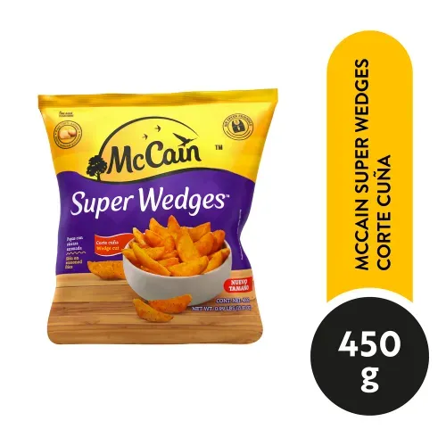 Papas Fritas McCain Super Wedges - 450 g