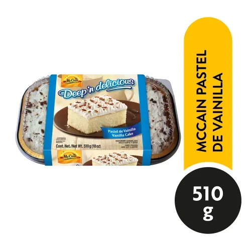 Pastel Congelado McCain Vainilla - 510 g