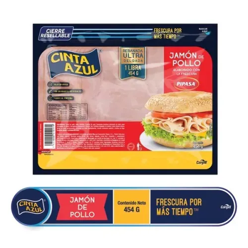 Jamon Cinta Azul de Pollo - 454 g