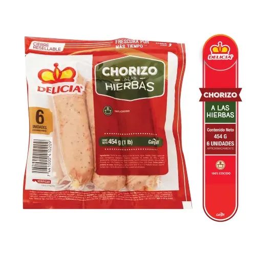 Chorizo Delicia a las Hierbas - 454 g