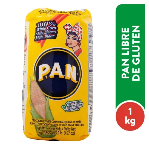 Harina maíz Pan precocido blanco - 1000 g