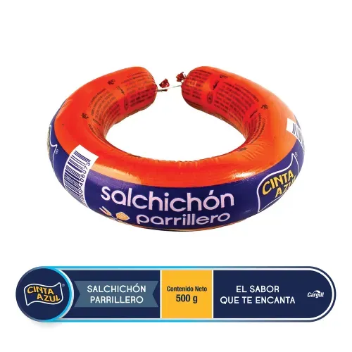 Salchichón Cinta Azul Parrillero - 500 g
