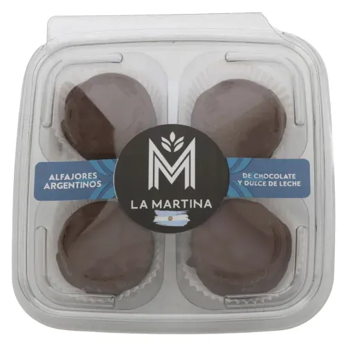 Alfajor Arg Dulce/Leche Y Choco X4