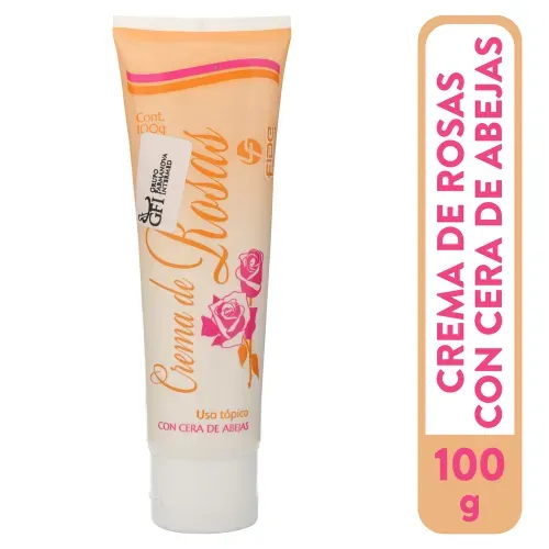 Crema De Rosas 100 g Tubo