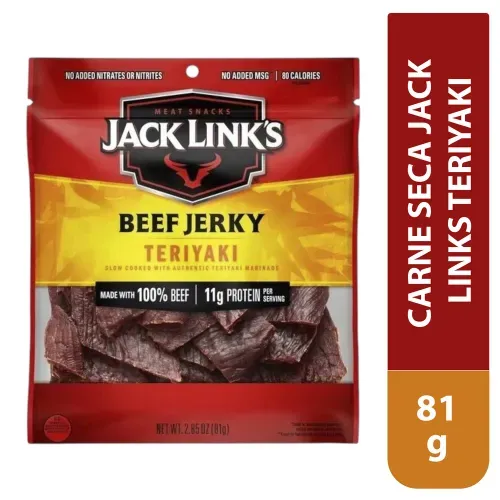 Carne Seca Jack Links Teriyaki 81 G