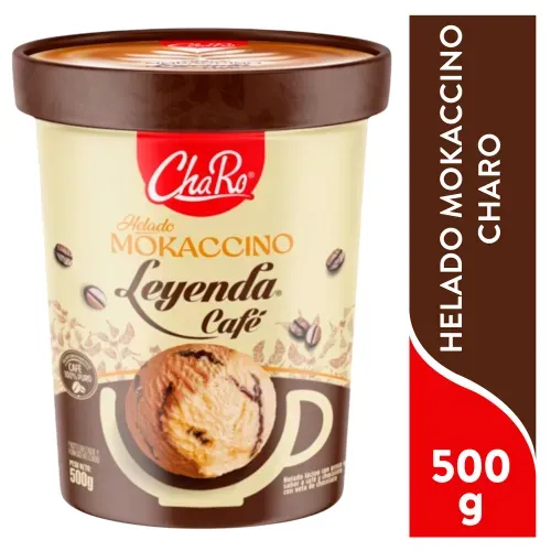 Helado Charo de choco y café moka -500 g