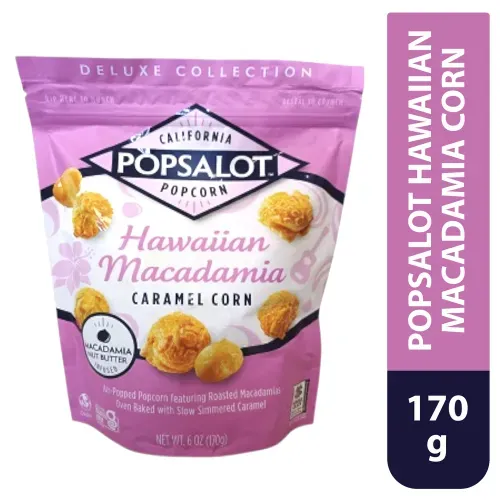 Popsalot Hawaiian Macadamia Corn 170gr