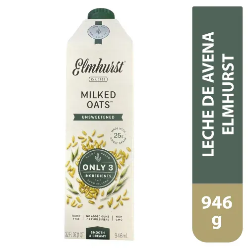 Leche De Avena Elmhurst 946ml