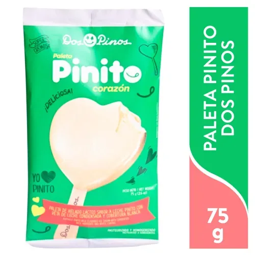 Helado Paleta Pinito Dos Pinos Corazón - 75 g