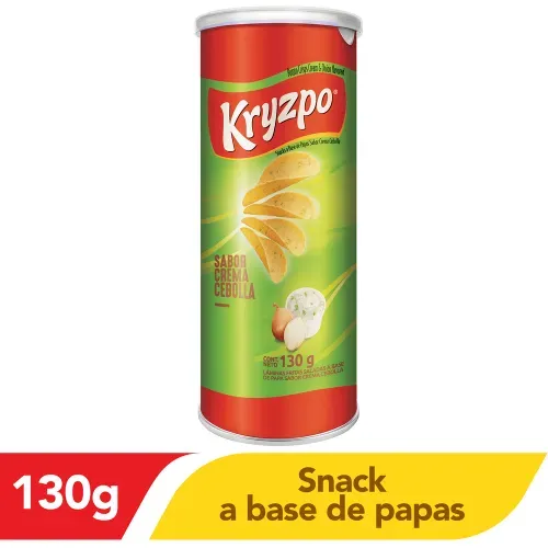 Papas Kryzpo sabor crema cebolla - 130 g