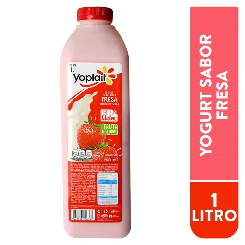 Yogurt Yoplait Liquido Fresa - 1 L