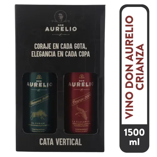 Don Aurelio 2pk Vino Crianza Res 1500 ml