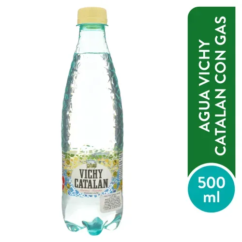 Agua Vichy Catalan Con Gas 500ml