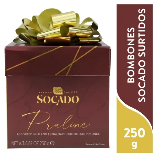 Bombones Socado Caja Surtida Dlujo - 250 g