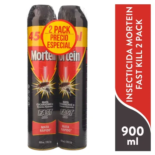 Insecticida Mortein 2pk Fast Kill 900ml