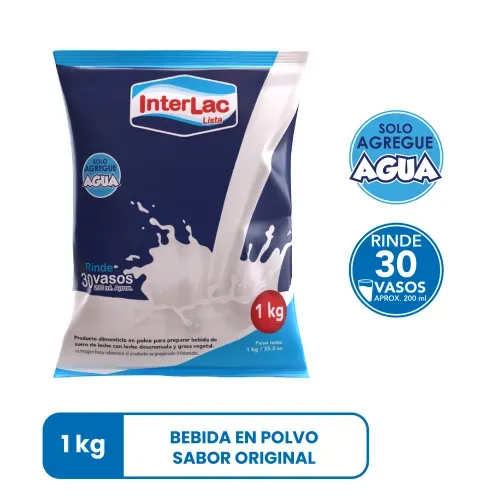 Bebida Láctea Interlac Original - 1 kg