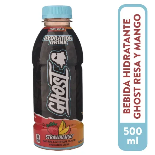 Ghost Hidratante Strawberry Mango 500 ml