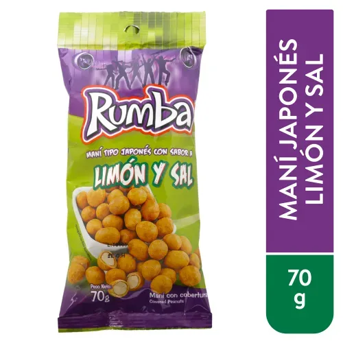 Mani Rumba Japonés con limón - 70 g