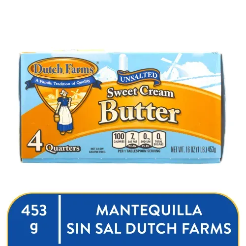 Dutchfarmsmantequillasinsal 454 G