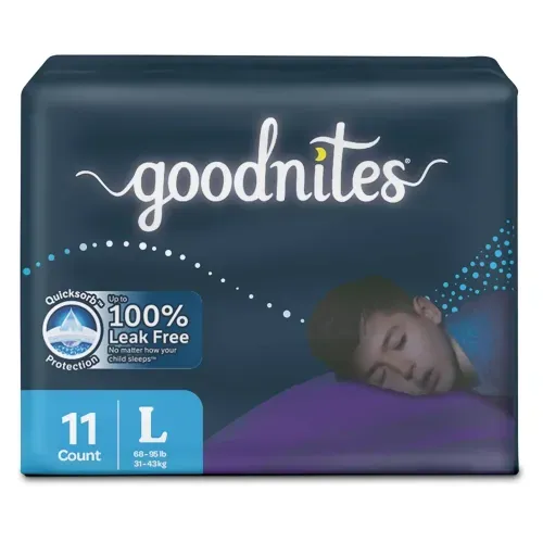 Ropa Interior Desechable Goodnites Niño Talla L - 11 Unidades