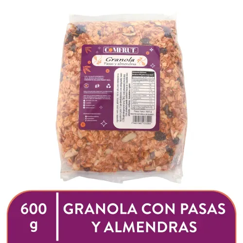 Granola Comfrut Pasas Alm 600 g