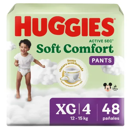 Pañales Pants Huggies Soft Comfort XG - 48 Unidades