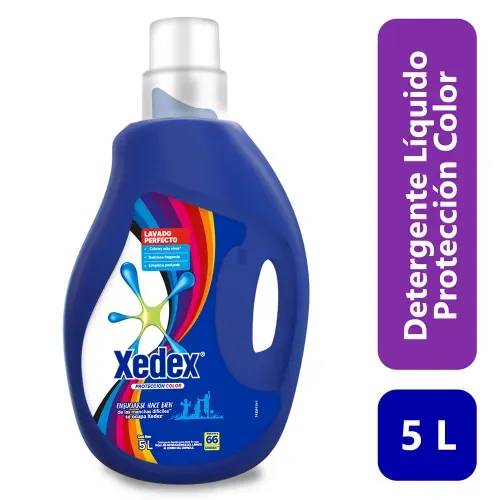 Detergente Líquido Xedex con protección de Color -5 L