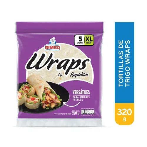 Tortillas Bimbo rapiditas wraps - 320 g