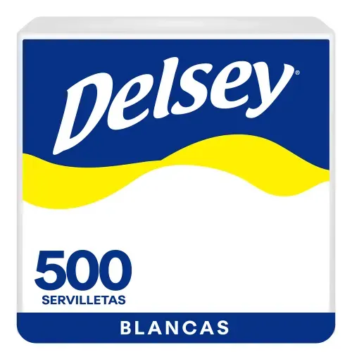 Servilletas Delsey Blanca - 500 Unidades