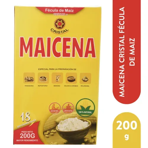Maicena Cristal pura caja - 200 g