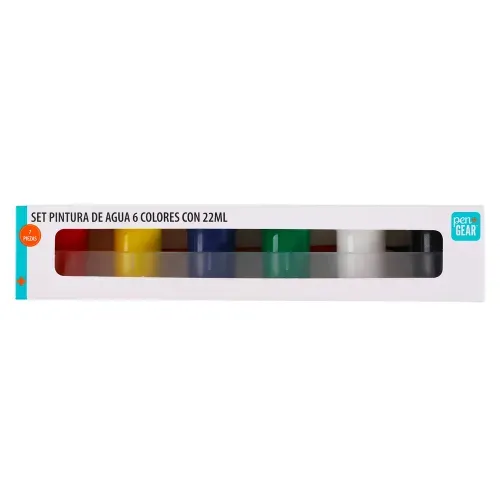 Pintura de agua Pen Gear de colores - 7 pzas