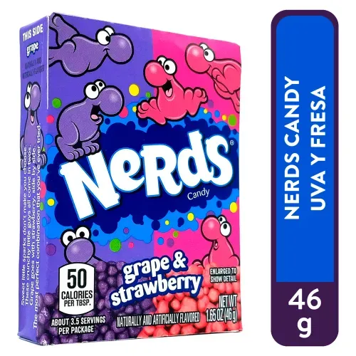 Nerds Candy Grape And Strawberry 46g