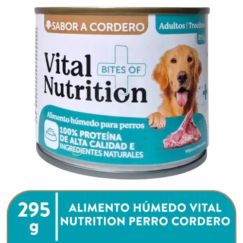 Vital Nutrition Perro Cordero 295gr