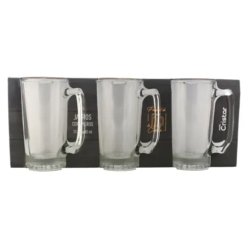 Jarro Cristar Masivo Dakota Cervece 3 Unidad