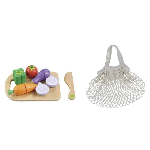 Set Teamson Kids de tabla con verduras de madera