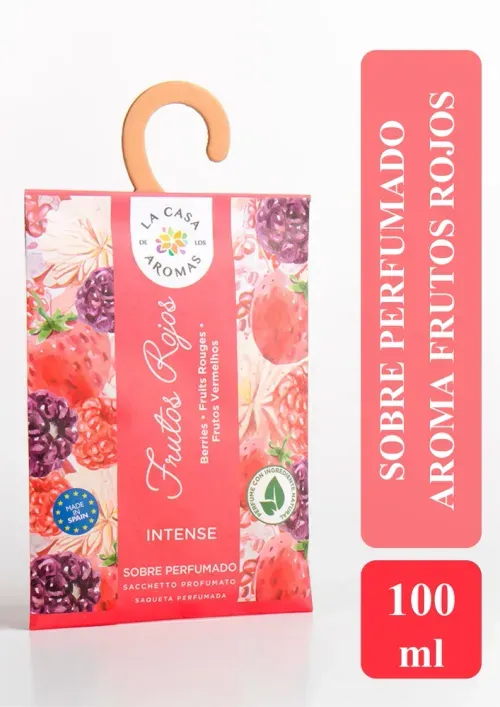 Aromatizante La Casa De Los Aromas Sobre Frutos Rojos -100ml